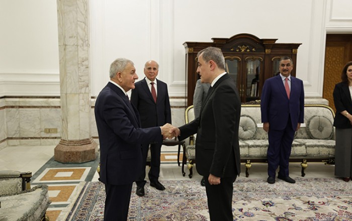Bayramov İraq Prezidenti ilə görüşdü -