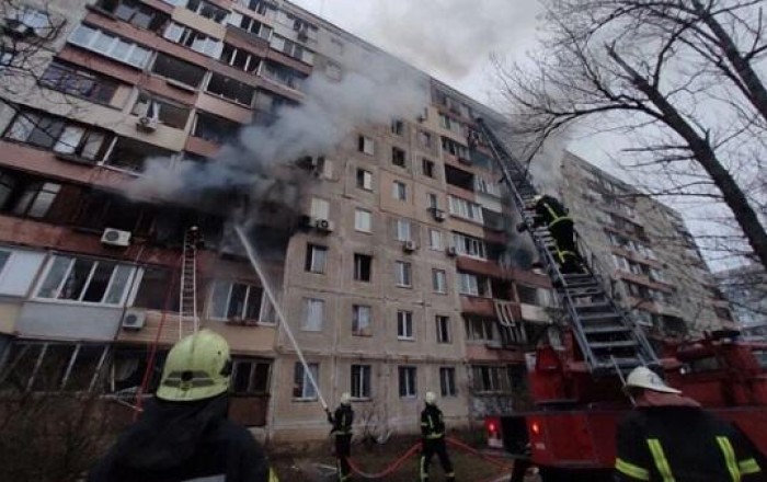 Rusiya Ukraynaya 273 PUA ilə hücum etdi