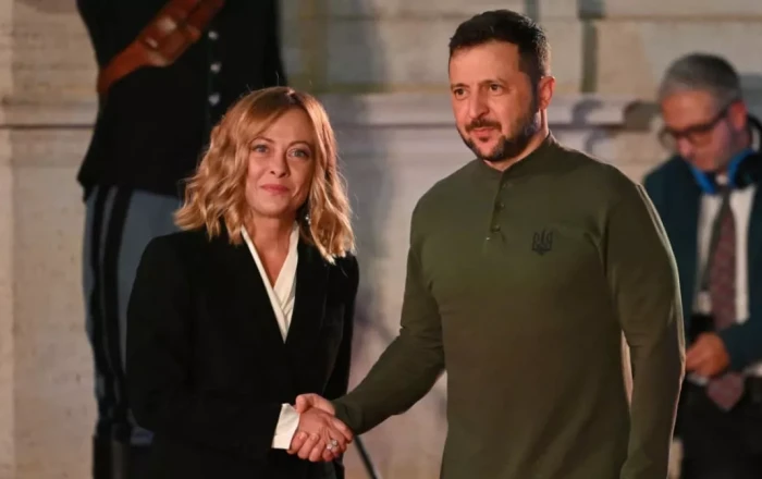 Zelenskyy, Meloni discuss peace efforts, potential talks with Russia