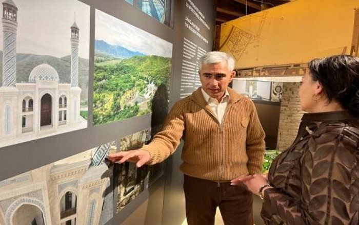 Zəngilan məscidi Venesiya Biennalesində təqdim olundu