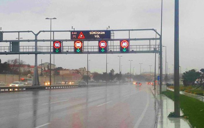 Aeroport yolunda sürət həddi bərpa edildi