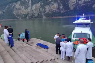 Tourist boats capsize in sudden storm in southwest China, leaving 9 dead and 1 missing