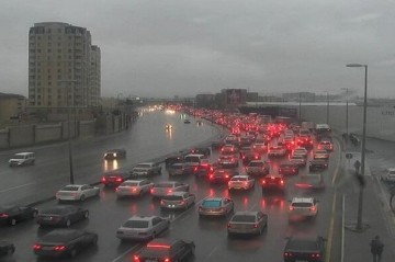 Rain, wind, and snow hit Azerbaijan