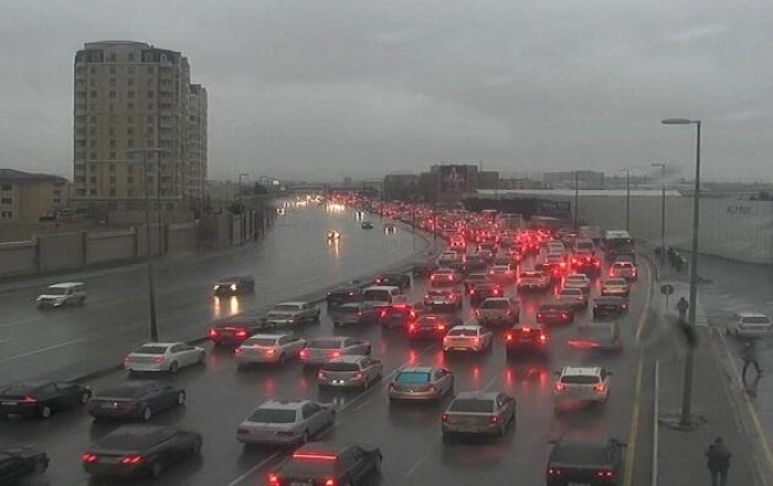Rain, wind, and snow hit Azerbaijan