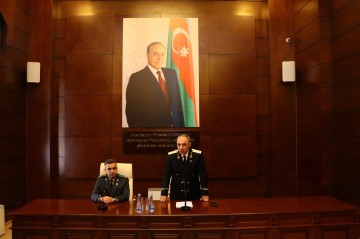 Kamran Əliyev yeni Hərbi prokuroru kollektivə təqdim etdi -