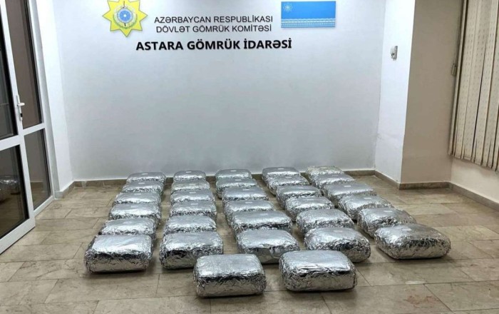 Brokoli və kahı yükündən 118 kq narkotik çıxdı