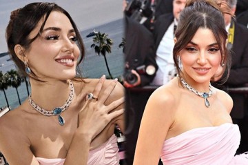 Hande Erçelin “Kann” festivalından - Fotoları
