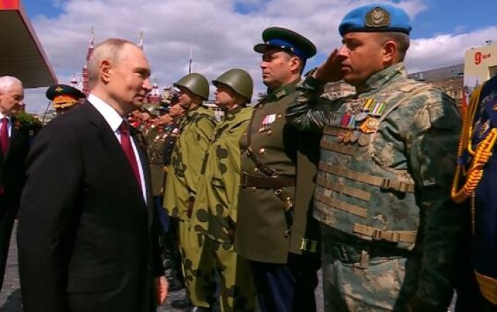 Путин поприветствовал Самига Мамедова - Видео