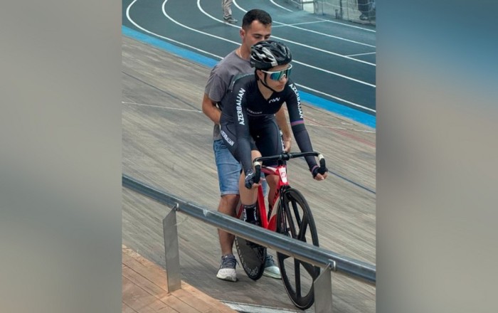 Velosipedçimiz Qazaxıstanda bürünc medal QAZANDI