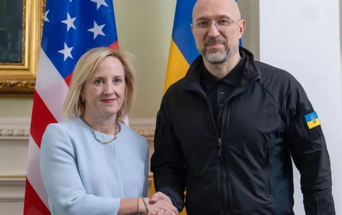 Ukraine's PM, US chargé d’affaires discuss introduction of free trade zone between countries