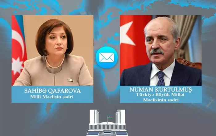 Azerbaijani parliament speaker extends condolences to Turkish counterpart