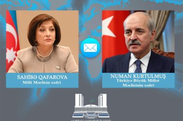 Сахиба Гафарова выразила соболезнования турецкому коллеге