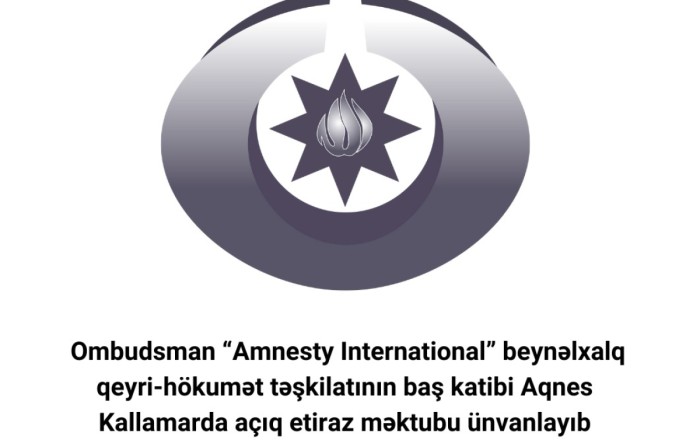 Сабина Алиева направила протест генсеку Amnesty International