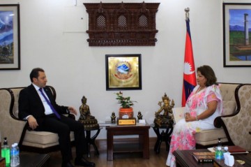 Azerbaijani government mission visits Nepal