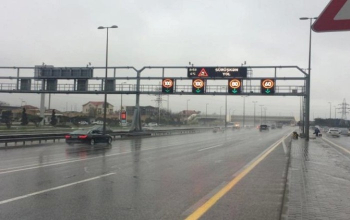 Zığ dairəsi-Hava Limanı yolunda bəzi zolaqlar üzrə sürət həddi aşağı salındı