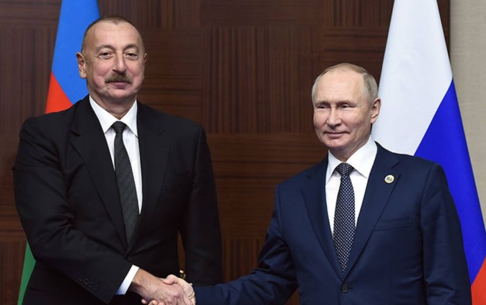 Putin İlham Əliyevə məktub göndərdi