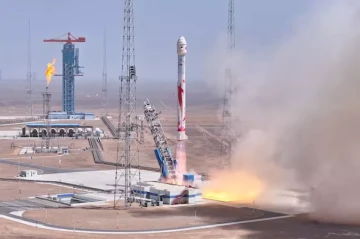 China’s LandSpace launches 6 satellites on methane-powered rocket
