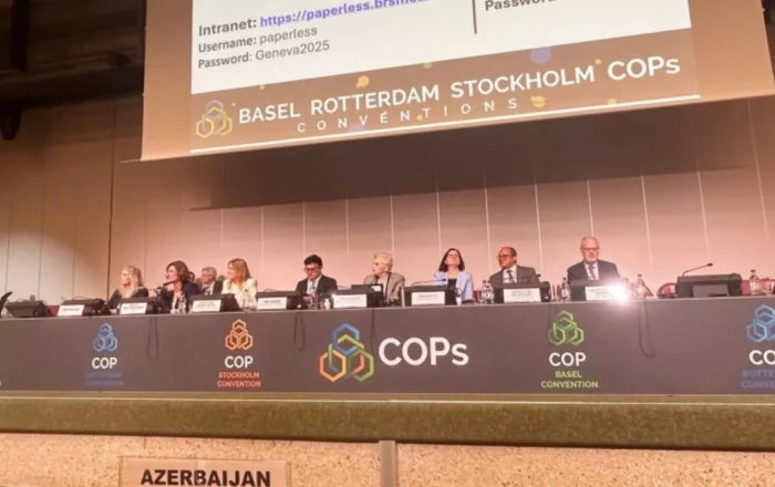 Azerbaijan participates in Stockholm, Basel Convention conferences in Geneva Photo