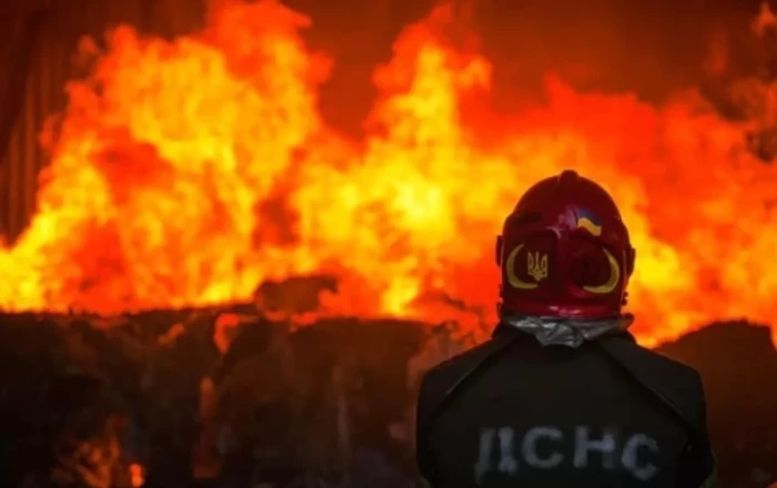 Russian forces launch massive Shahed drone attack on Ukraine's Kharkiv fire reported
