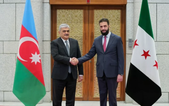 Azerbaijani PM meets with Syrian interim president in Damascus