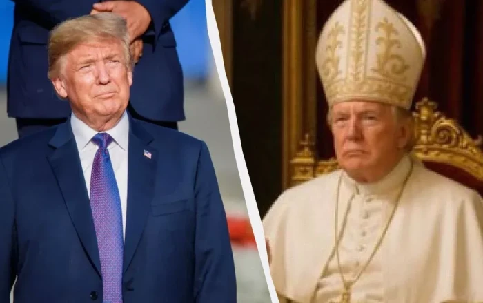 Трампа раскритиковали за фото в образе Папы Римского