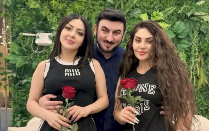 Bir gözəl Tolikin sağında, bir gözəl solunda...