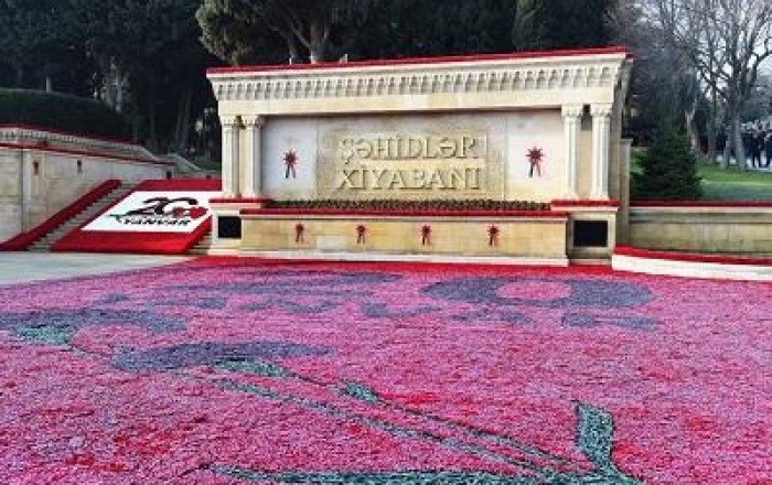 Mərakeş şahzadəsi Şəhidlər xiyabanını ziyarət etdi