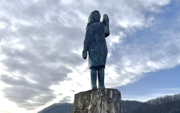Slovenian authorities investigate disappearance of bronze Melania Trump statue