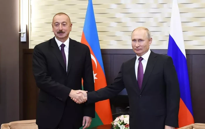 Владимир Путин поздравил Ильхама Алиева
