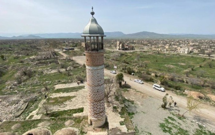 Belarusian PM arrives in Azerbaijan's Aghdam district