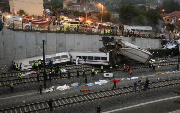 Two trains collide in Romania