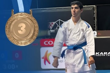 Azerbaijani para-karate fighter takes bronze in Croatia