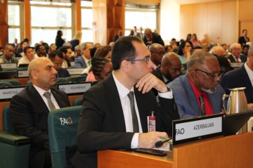 Minister Majnun Mammadov participates in FAO-organized High-Level Ministerial Event