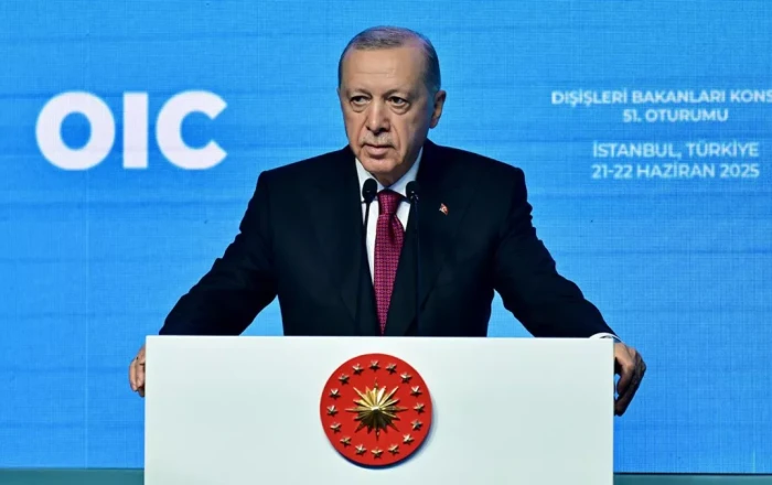 Turkish president accuses Israel of destabilising Middle East