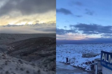 В расположенной в Чили самой сухой пустыне мира выпал снег - ВИДЕО