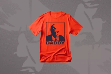 Trump unveils “DADDY” T-shirt inspired by NATO chief’s lighthearted remark
