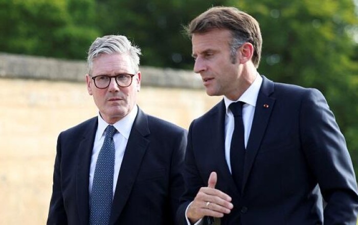 Starmer və Makron Rusiyanı müzakirə etdi