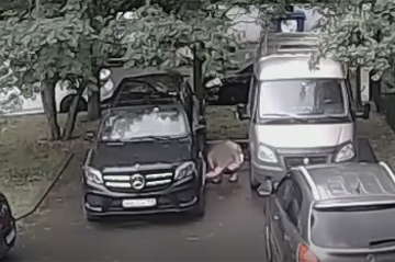 Rusiyalı qız öz ölkəsindən çıxa bilmək üçün terror aktına cəhd etdi - Video