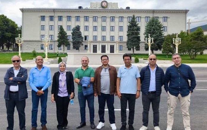Mərakeşli jurnalistlər Xankəndi və Şuşada - Foto