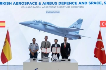 TAI, Airbus sign accord to accelerate HÜRJET jet trainer exports to Spain PHOTO/VIDEO