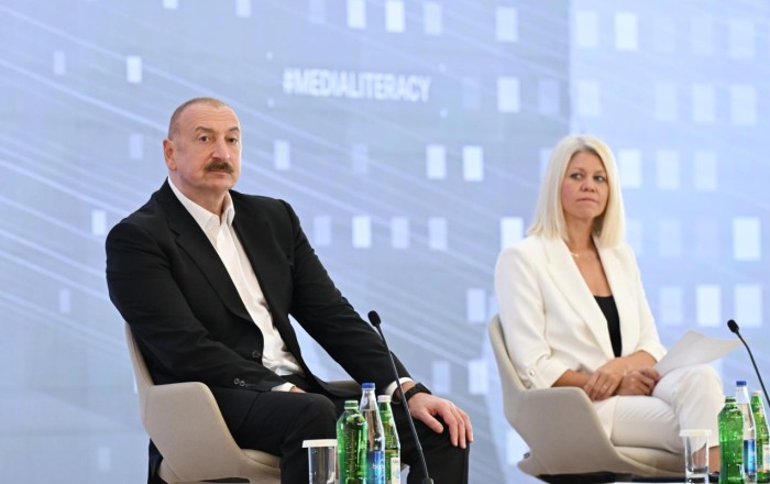 Prezident Xankəndidə keçirilən forumla bağlı paylaşım etdi - VİDEO