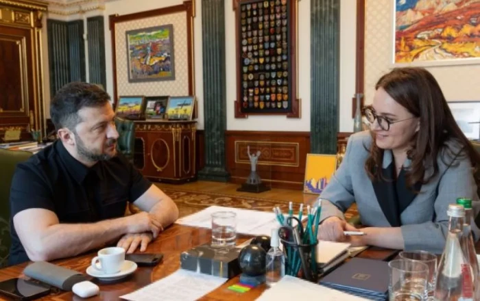 Zelenskyy proposes First Deputy PM Svyrydenko as new prime minister