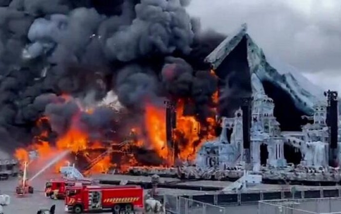 Massive fire damages Tomorrowland main stage - Video