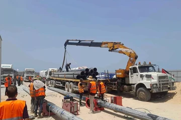 Israel begins work on new pipeline delivering water to Gaza