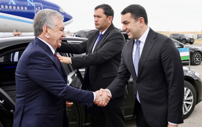 Uzbek President Shavkat Mirziyoyev concludes his visit to Azerbaijan