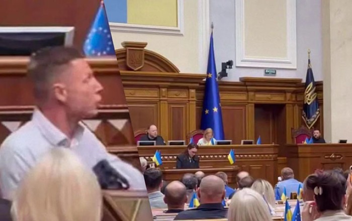 Zelenski Ali Radada deputatla mübahisə etdi -