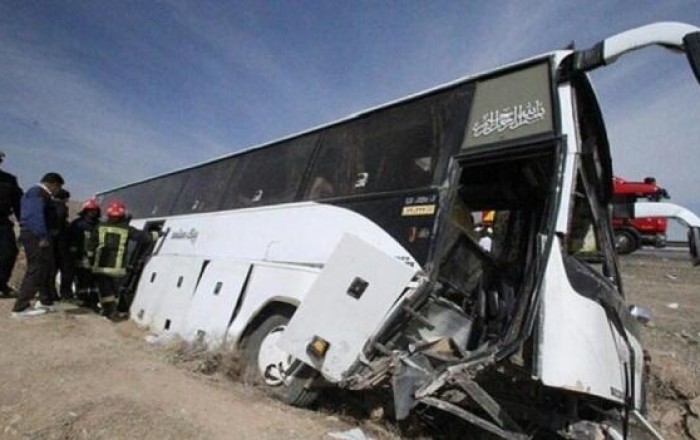 В Иране опрокинулся автобус: 15 погибших