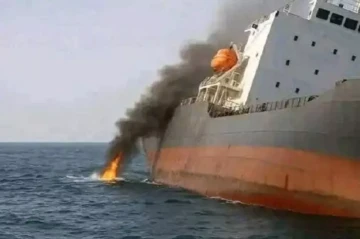 Ten rescued after Houthi attack sinks Eternity C cargo ship in Red Sea