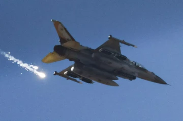 Israeli air force targets dozens of sites across Gaza