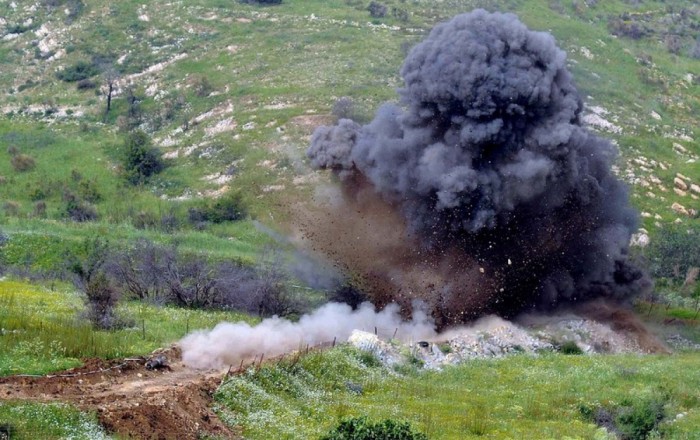 В Армении взорвался снаряд: ранены военные